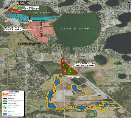 Harmony at Lake Eloise map